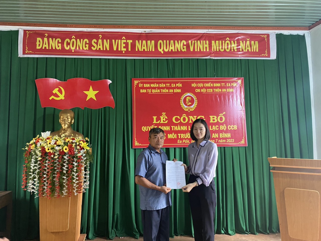 quyết đinh ra mắt câu lạc bộ
